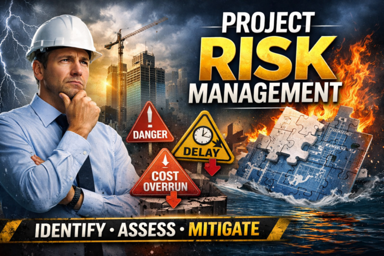 Project risk management concepts illustrated visually