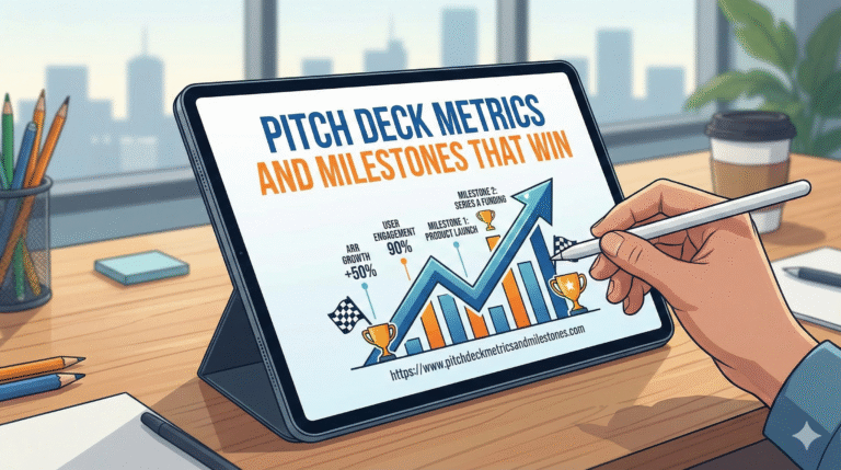 Pitch Deck Metrics Milestones