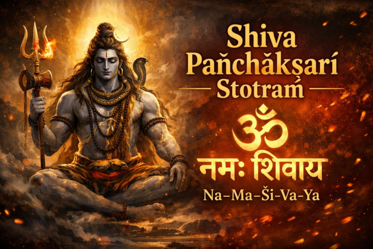 Hindu deity Shiva in meditation